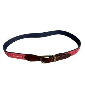 Canvas belt